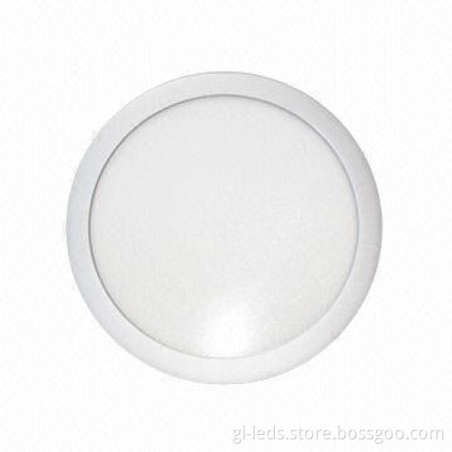 High bright 18W 1,300lm round LED panel light